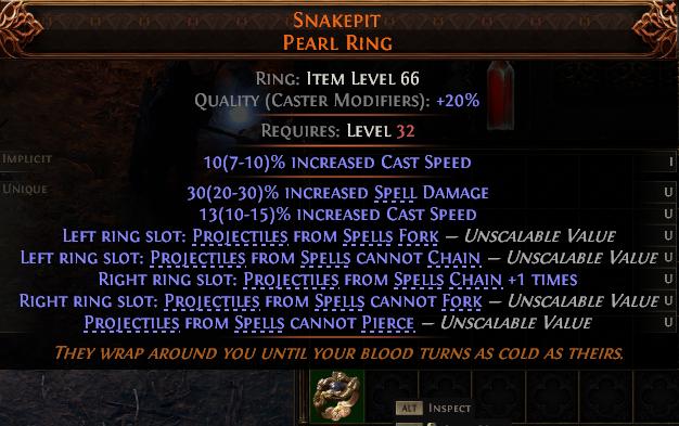 MMOJUGG Path of Exile 2 SNAKEPIT PEARL RING#1148374 Details View of Item Function and Use