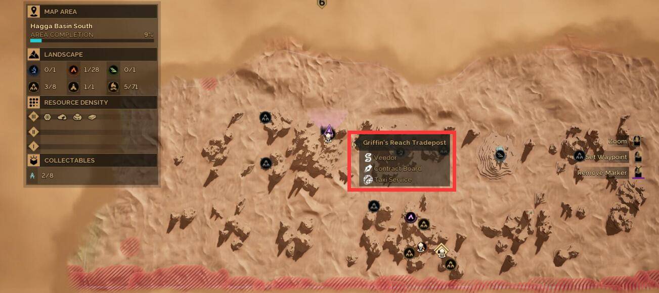 Dune Awakening solari and items face trade location